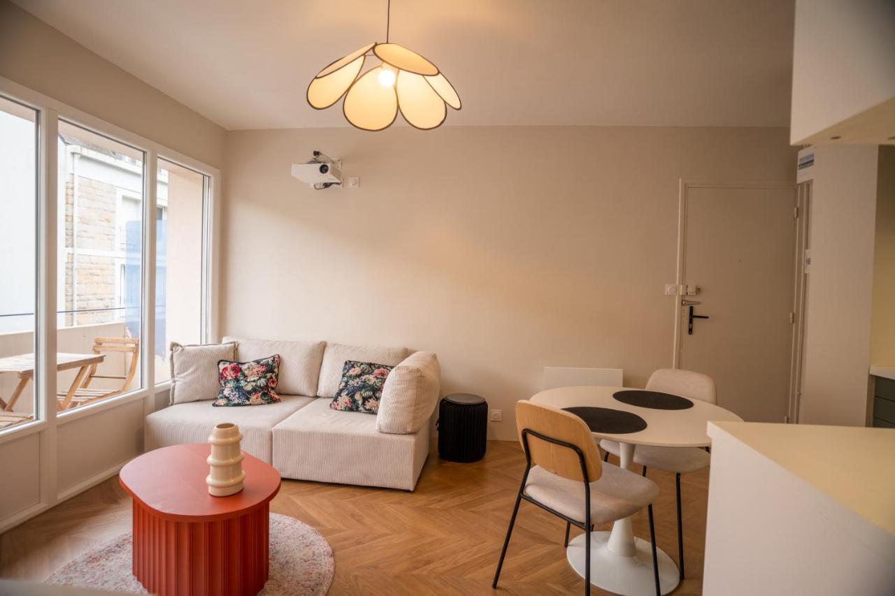 Apartament T2 Plein Sud - Parking - Balcon Vue Odet - Renove Par Un Architecte Quimper Zewnętrze zdjęcie