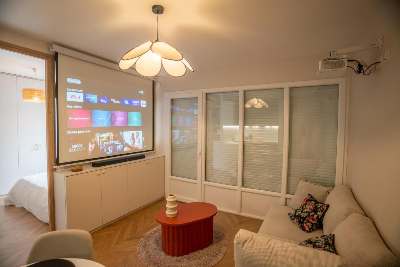 Apartament T2 Plein Sud - Parking - Balcon Vue Odet - Renove Par Un Architecte Quimper Zewnętrze zdjęcie